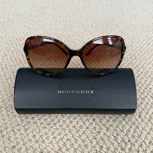 Burberry Brown Tortoise Sunglasses